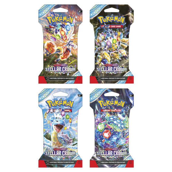 Stellar Crown Sleeved Booster Pack